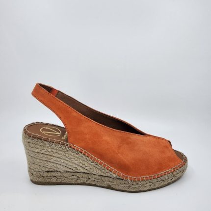 VIGUERA VITELO ESPADRILLES ORANJE