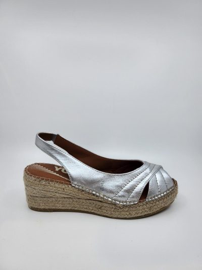 VIGUERA ELISTA ESPADRILLES ZILVER