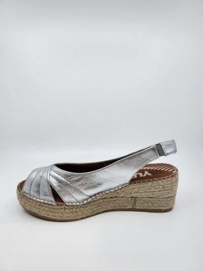 VIGUERA ELISTA ESPADRILLES ZILVER