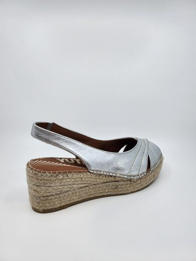 VIGUERA ELISTA ESPADRILLES ZILVER