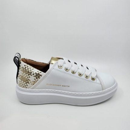 ALEXANDER SMITH WEMBLEY SNEAKER WIT