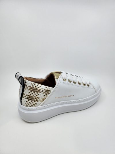 ALEXANDER SMITH WEMBLEY SNEAKER WIT