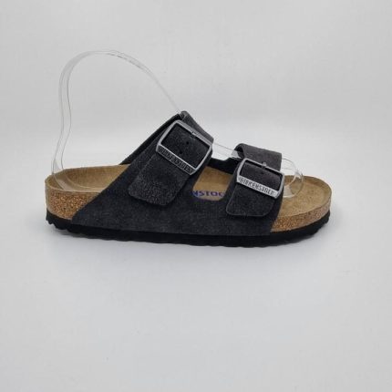 ARIZONA BS BIRKENSTOCK AANSTEKER VELVET GREY