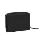 BURKELY DOUBLE FLAP WALLET BEACH BLACK