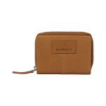 BURKELY DOUBLE FLAP WALLET COZY COGNAC