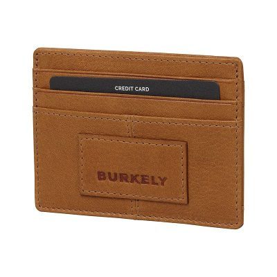 BURKELY CREDIT CARD HOLDER COZY COGNAC