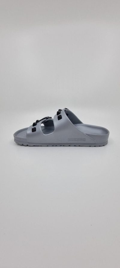 ARIZONA EVA BIRKENSTOCK AANSTEKER STUDDED ZILVER