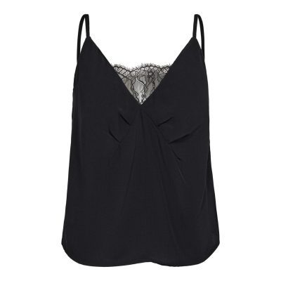 CO'COUTURE TORACC SINGLET TOP BLACK