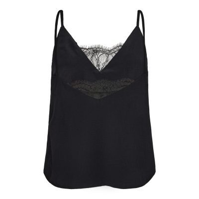 CO'COUTURE TORACC SINGLET TOP BLACK