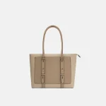 L.CREDI HANDTAS NAEMI SHOPPER BEIGE