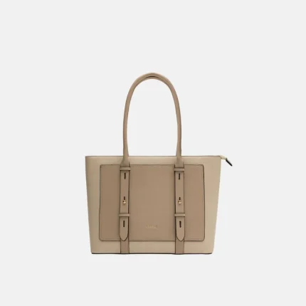 L.CREDI HANDTAS NAEMI SHOPPER BEIGE