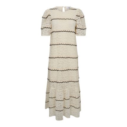 CO'COUTURE LORACC LACE DRESS OFF WHITE
