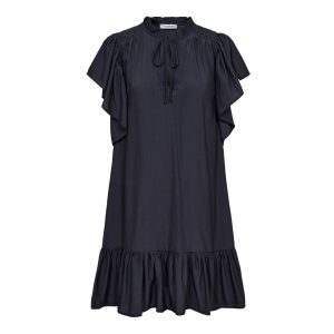 CO'COUTURE TORACC FRILL DRESS GREY