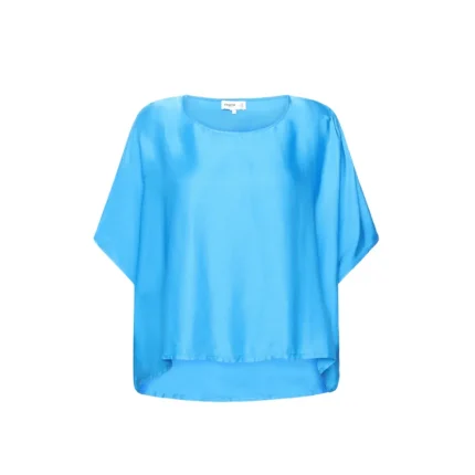 FRNCH SIA TOP BLUE ELECTRIQUE