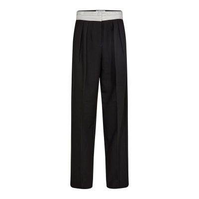 CO'COUTURE VOLACC REVERSE WAIST PANT BLACK COPY