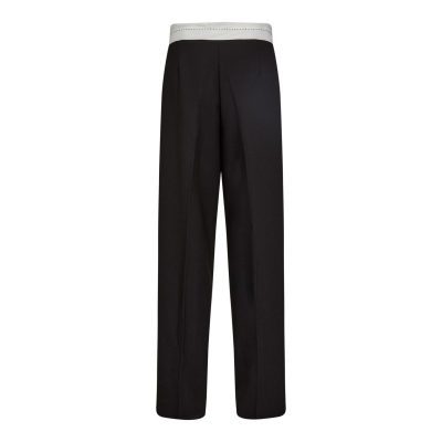 CO'COUTURE VOLACC REVERSE WAIST PANT BLACK COPY