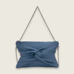 BULAGGI HANDTAS BOW CLUTCH BLAUW