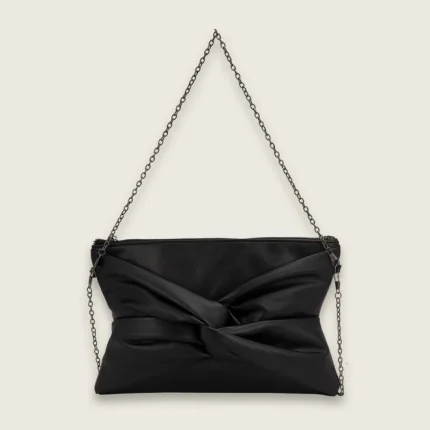 BULAGGI HANDTAS BOW CLUTCH ZWART