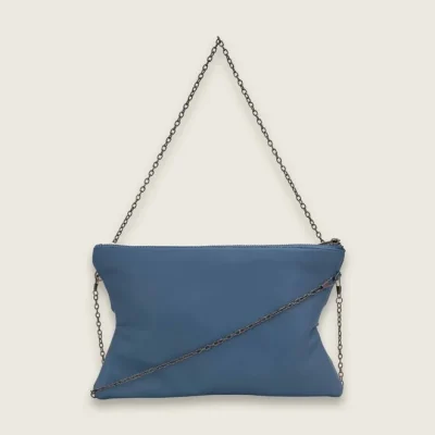 BULAGGI HANDTAS BOW CLUTCH BLAUW