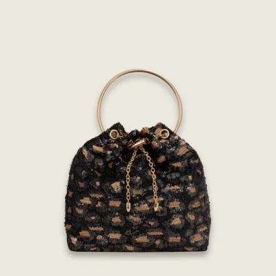 BULAGGI HANDTAS LEOPARD BUCKET