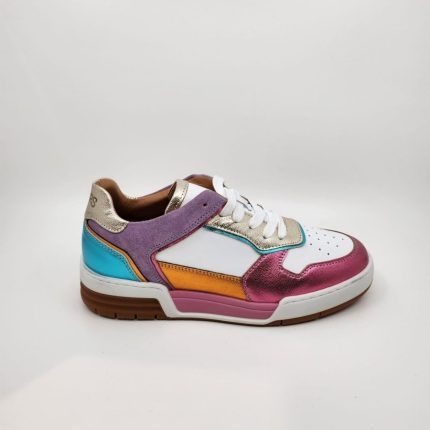 DWRS SNEAKER RUGBY LILA/PINK/ORANGE