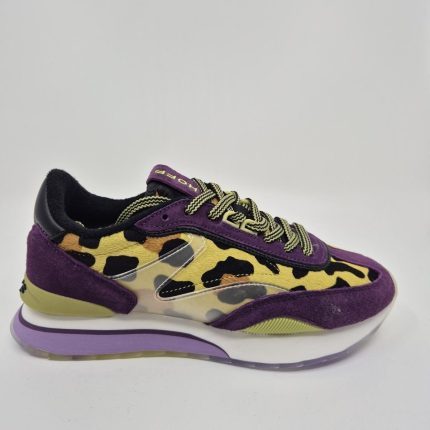 HOFF SNEAKER PURPLELADY LEOPARD