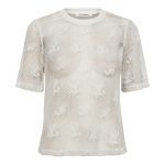 CO'COUTURE NOELLECC NET TEE WHITE