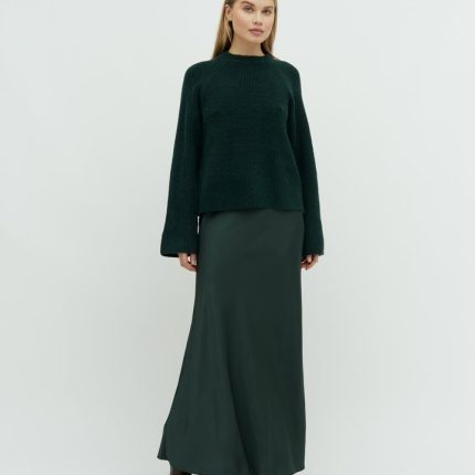 MBYM MAILA-M QUILL SKIRT GROEN