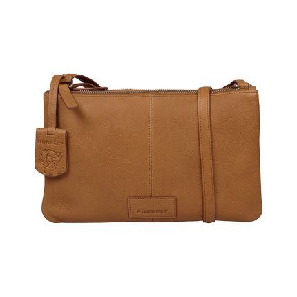 BURKELY DOUBLE POCKET ZIP COGNAC