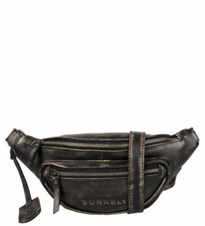 BURKELY DISTRESS DEON BUMBAG ZWART