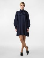 Y.A.S YASNIRA LS DRESS NAVY