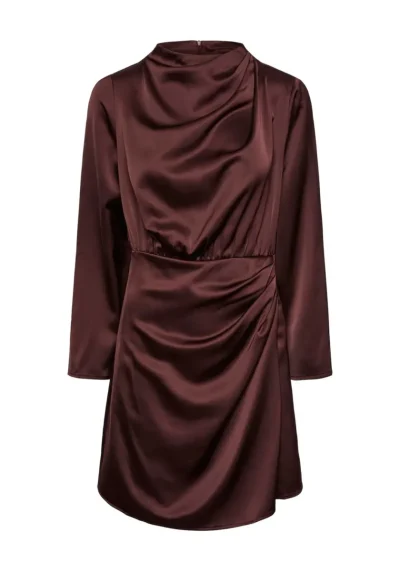 Y.A.S YASBISTA DRESS BORDEAU