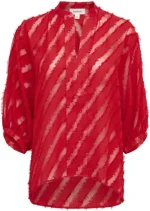 SOAKED SLCOLETE AMILY BLOUSE ROOD