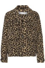 PULZ PZALICE SHORT JACKET LEOPARD