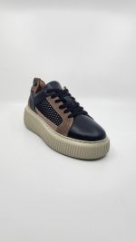 DWRS SNEAKER MADISON ZWART/TAUPE