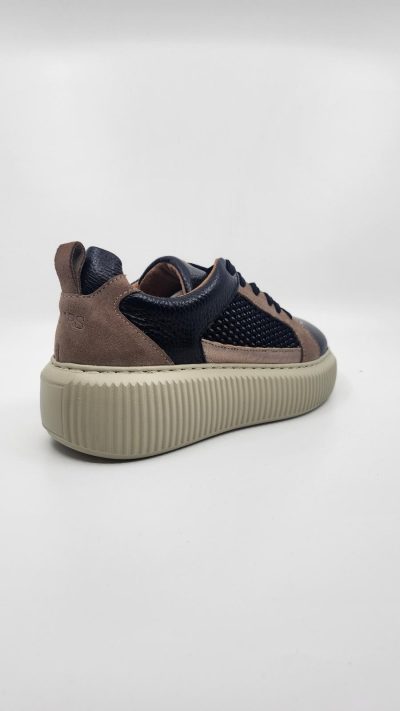 DWRS SNEAKER MADISON ZWART/TAUPE