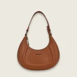 BULAGGI HANDTAS ROUND SEAM BOHO COGNAC