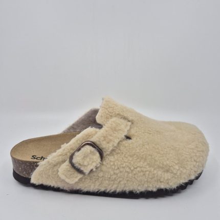 SCHOLL FAE NEW BEIGE PANTOFFEL