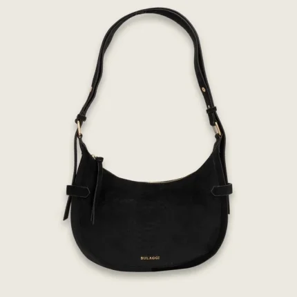 BULAGGI BU31494 HANDTAS VELVET HOBO ZWART