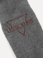 LES SOEURS SOCKS DARK GREY ONE SIZE