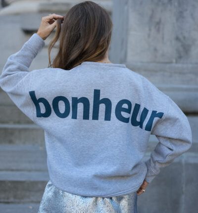 HELD ALBA BONHEUR SWEATER GRIJS