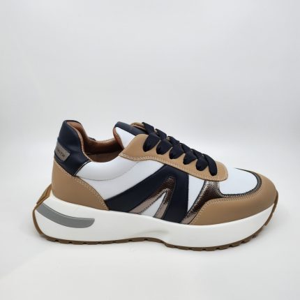 ALEXANDER SMITH HYDE SNEAKER WIT