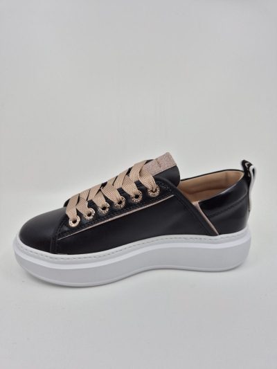 ALEXANDER SMITH WEMBLEY SNEAKER ZWART